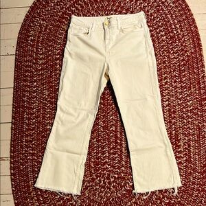 L'AGENCE Cream Flare Women's Jeans